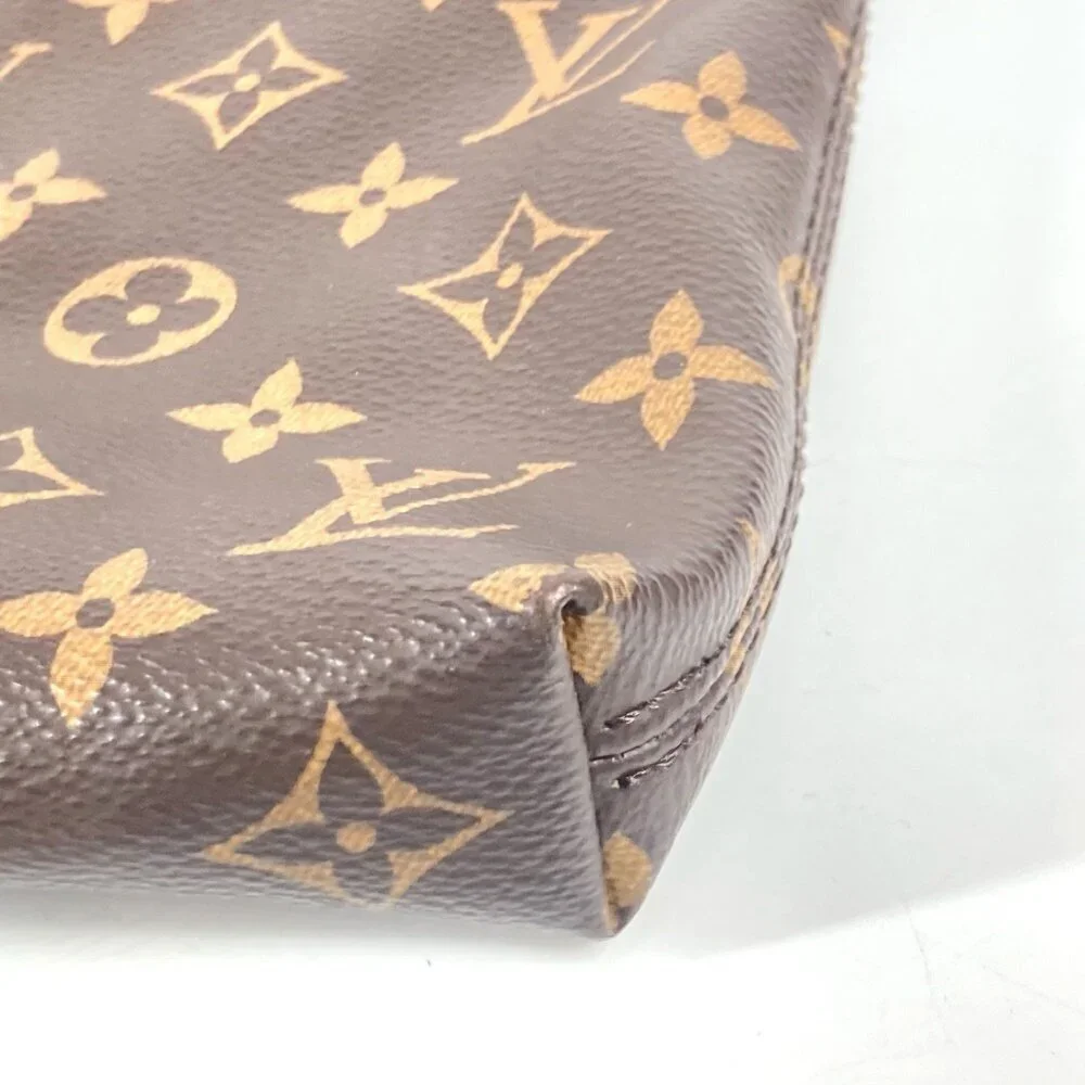 LOUIS VUITTON Authentic Brown Monogram Canvas Shoulder Bag - Picture 6 of 16